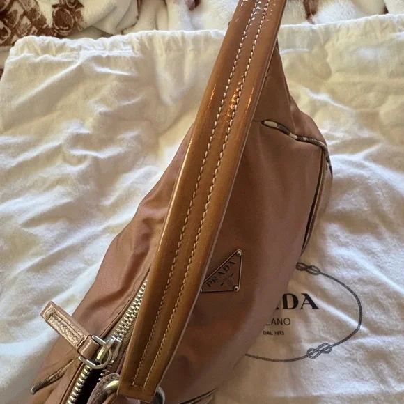 Prada nylon shoulder bag
